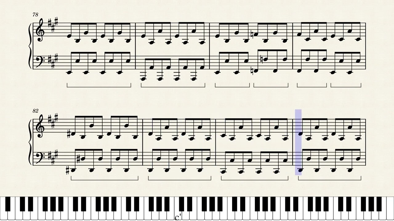 Kimi no Shiranai Monogatari - Bakemonogatari - Supercell - Piano Accompaniment