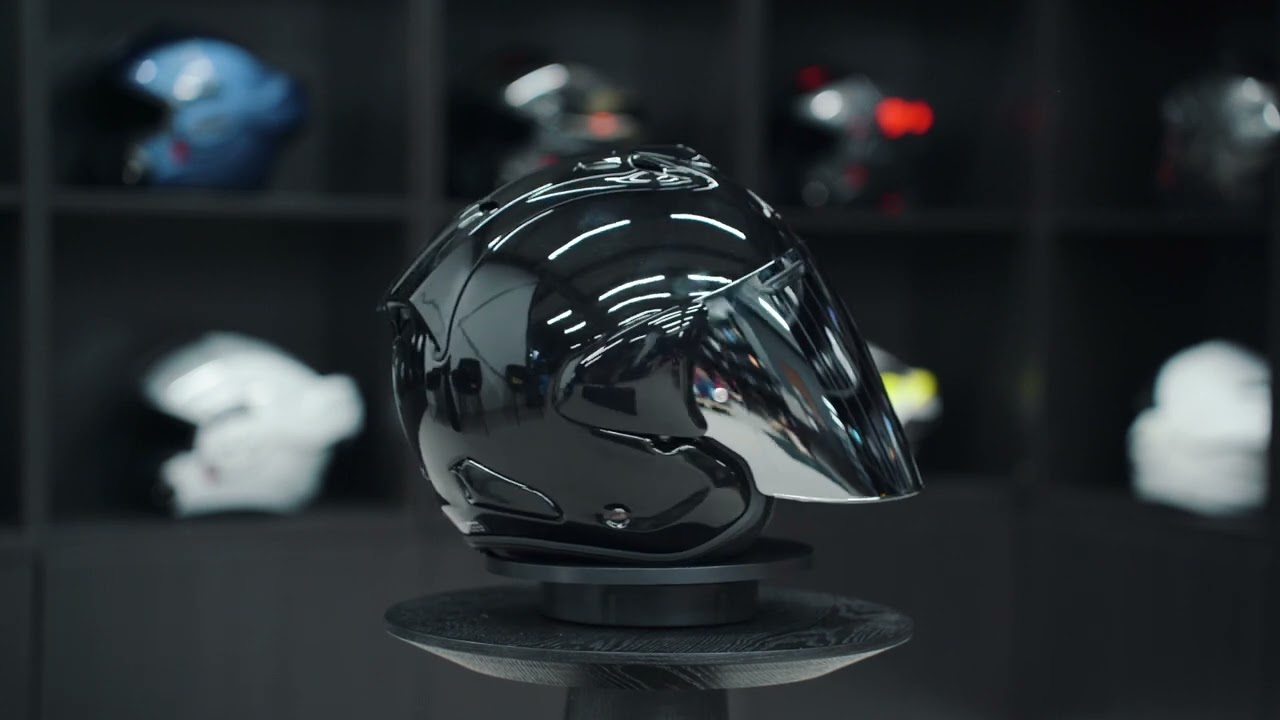 Discover the Arai SZ-R EVO Diamond Black Motorcycle Helmet | Product Overview