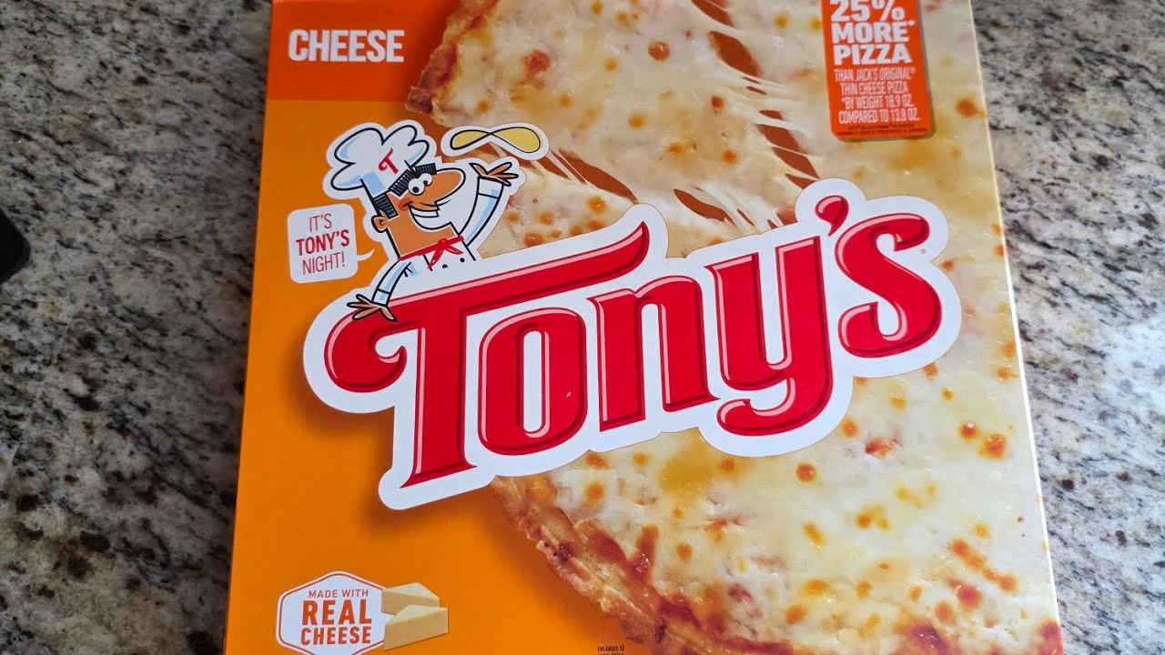 Tony's Cheese Pizza Review #pizza #pizzalover