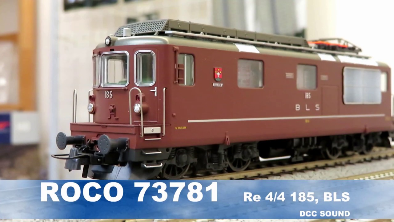 ROCO 73781  Re 4/4 185, BLS DCC SOUND