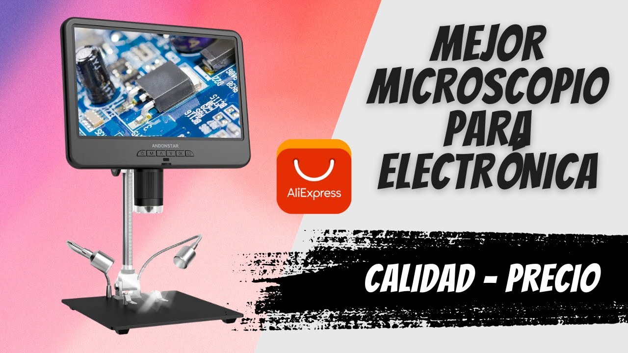 Mejor microscopio digital para electrónica 🚨 - Calidad Precio