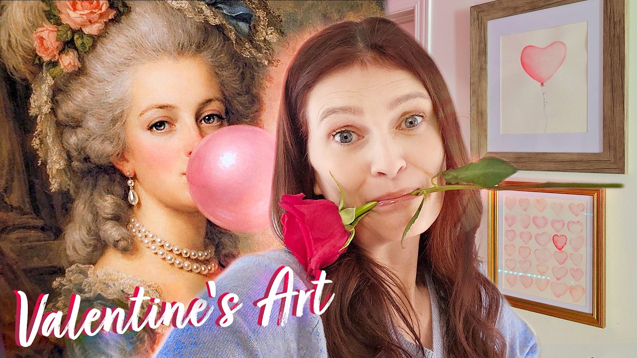 Pop Art Valentine’s Wall Art 🎨 Easy DIY Painting Vlog by Syndia