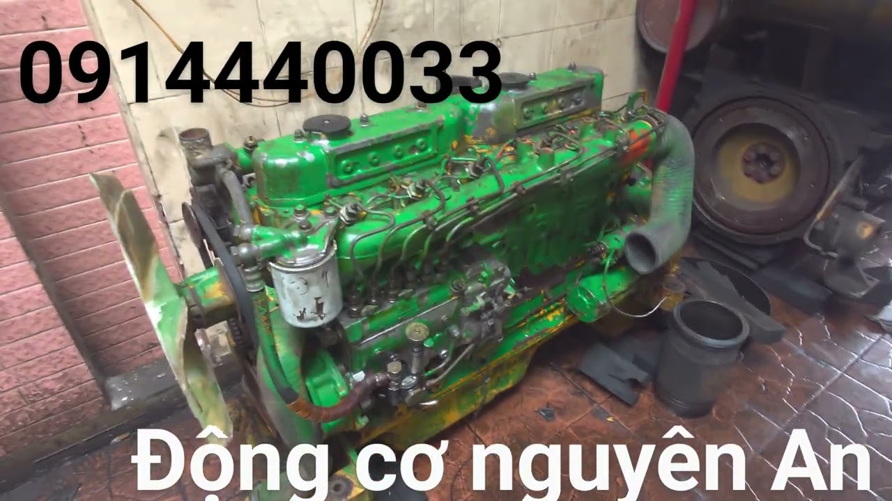 Máy mới về Hyundai 4D 34 turbo Isuzu 4BD1 Mitsubishi 6D 16 Komatsu 6D 1t, 05 turbo giá trong video