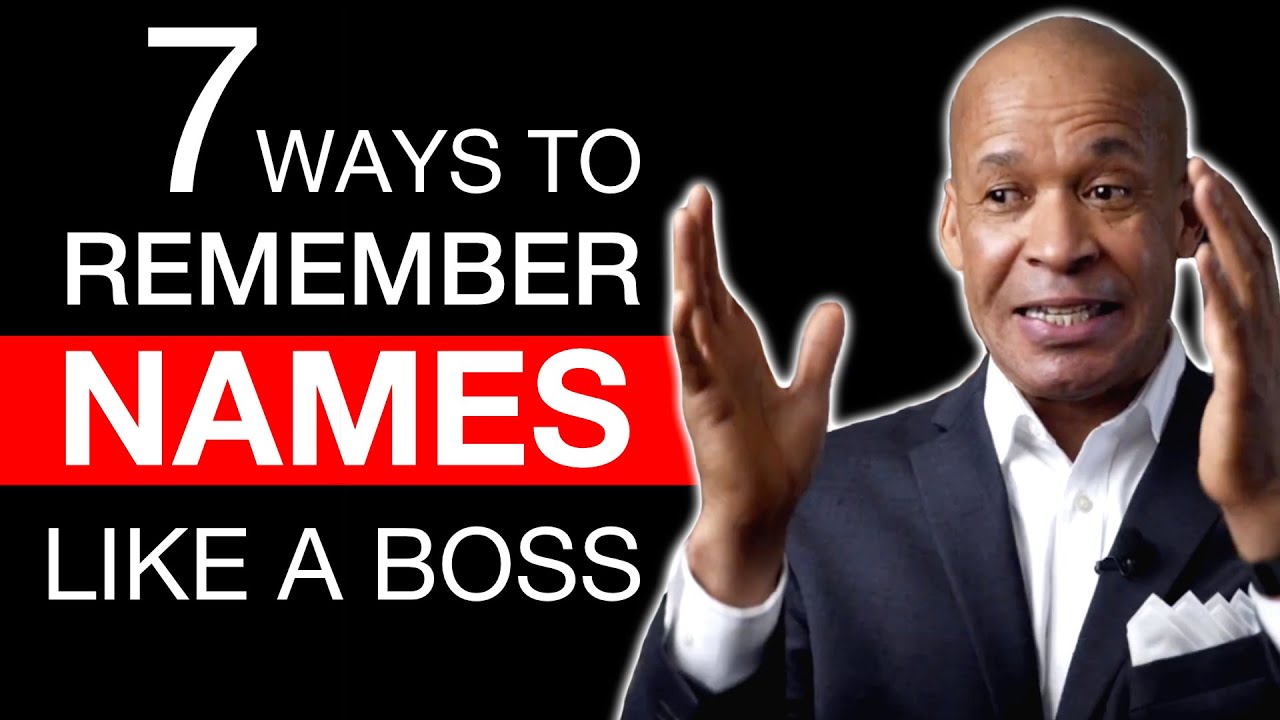 How to Remember Names and Faces - 7 Easy and Simple Techniques