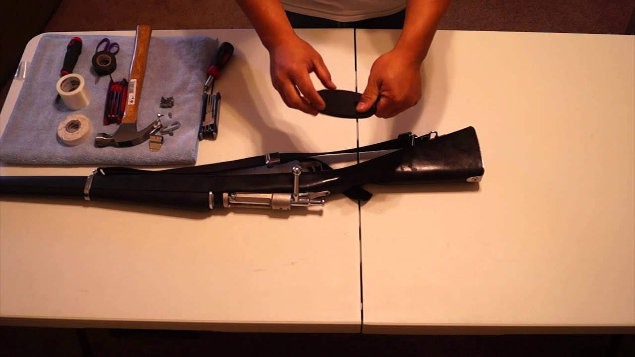 JROTCDrillTeamTraining.com - Drill Team Training -  Drill Rifle Set-Up Instructional Video