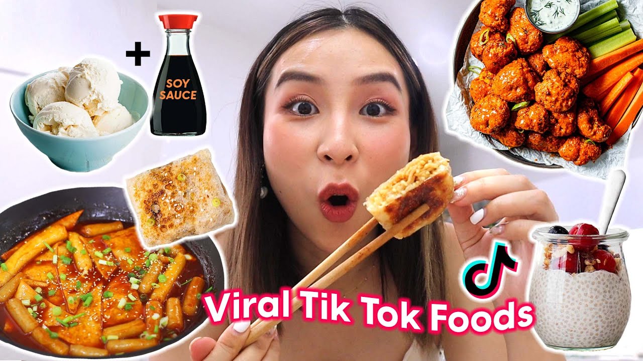 Testing Viral TikTok Foods 🍜 | Part 4