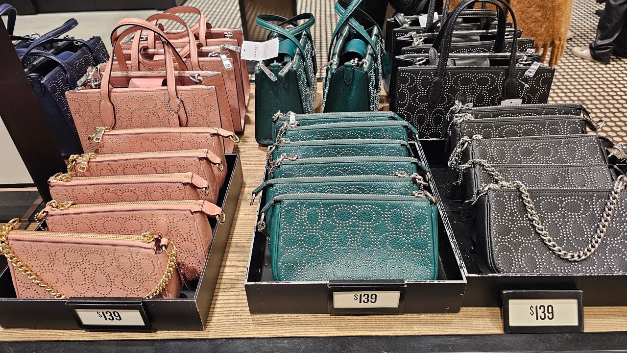 😍NEWEST~COACH OUTLET~ LET'S BROWSE~ BAGS~ WALLETS & MORE!!