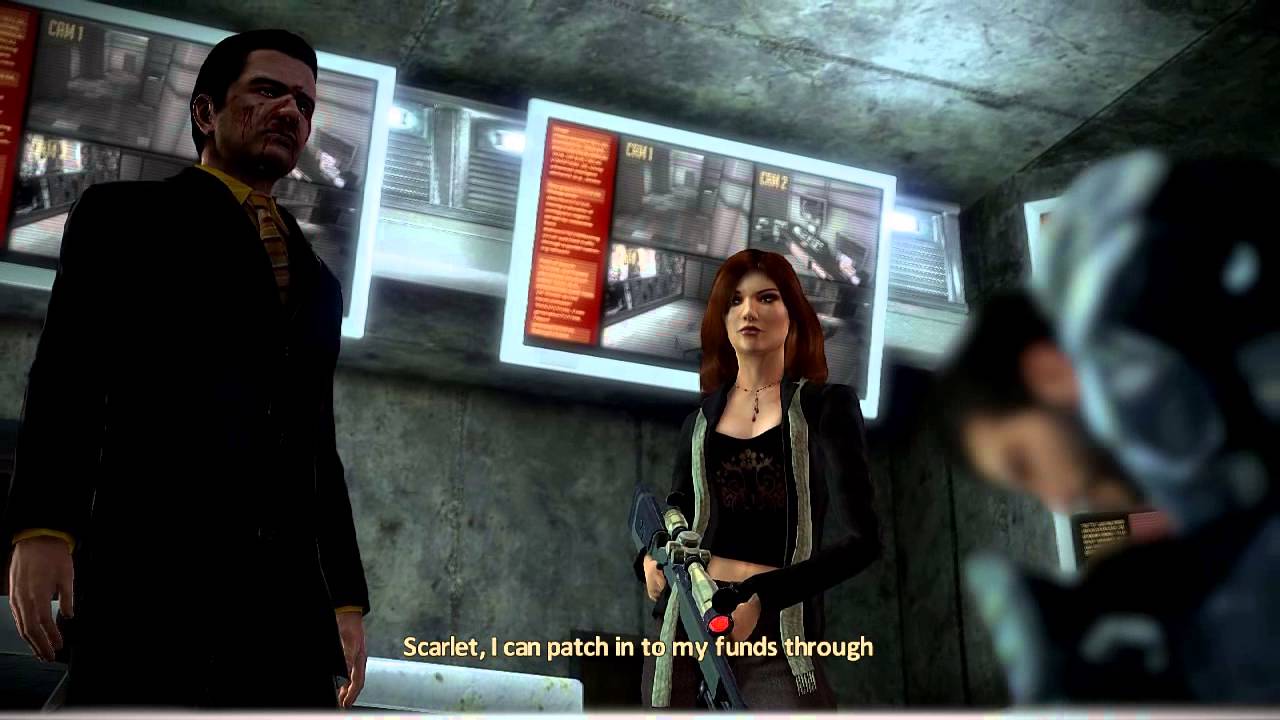 Alpha Protocol - Lasts Leland Interaction (*Scarlet Variation)