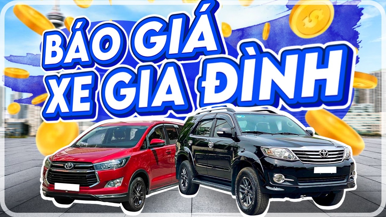 Báo giá loạt xe gia đình Innova / Fortuner tại Hiền Toyota - Lh Tho 0901.777.888