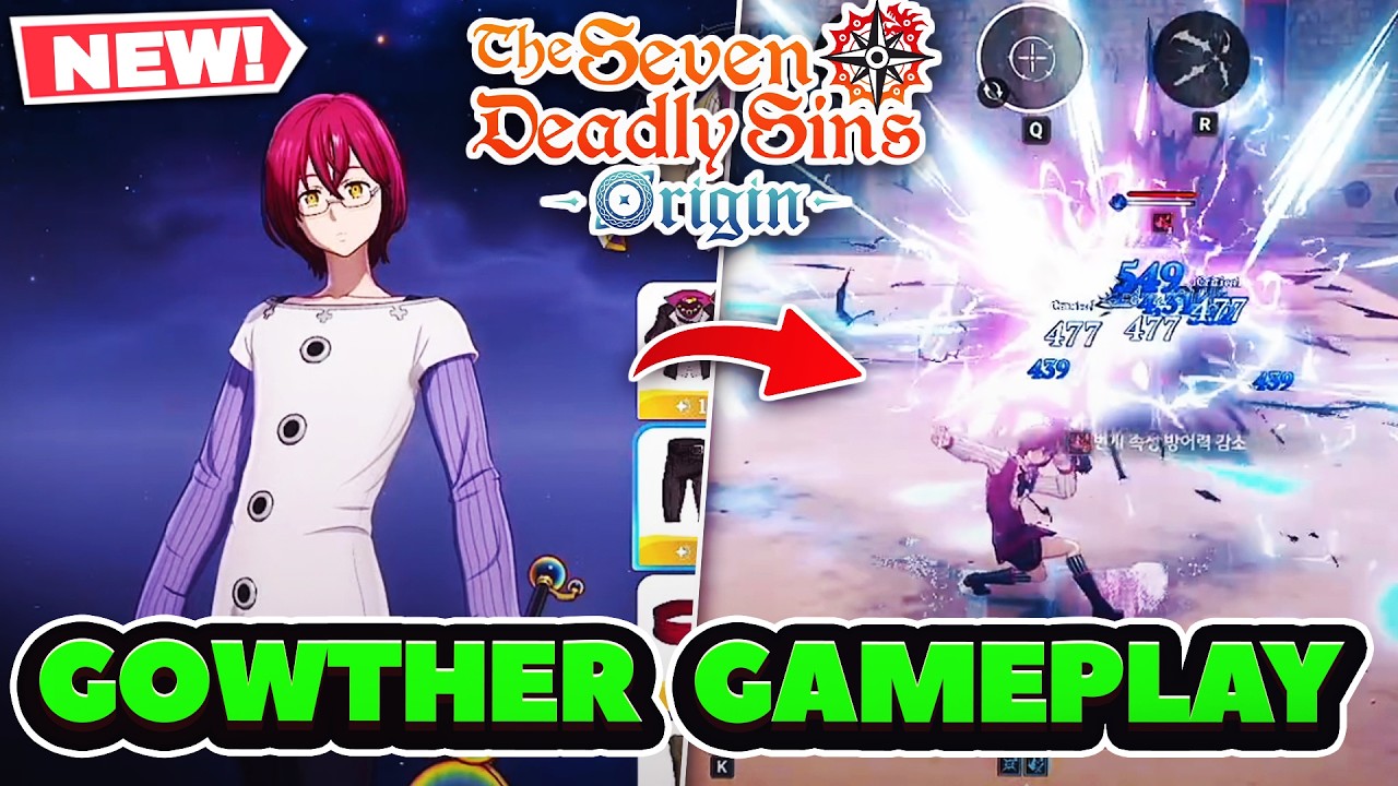 *NEW CODES* GOWTHER GAMEPLAY & KIT! CRAZY SUPPORT & DEBUFFER! | 7DS: Origin