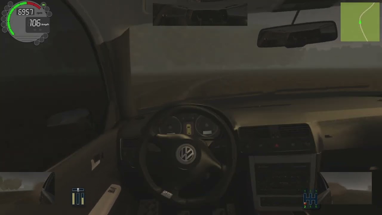 Driving Proffesionaly. Volkswagen Golf 4