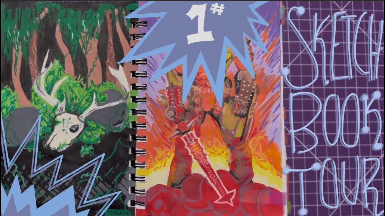 Sketchbook Tour 1!!!
