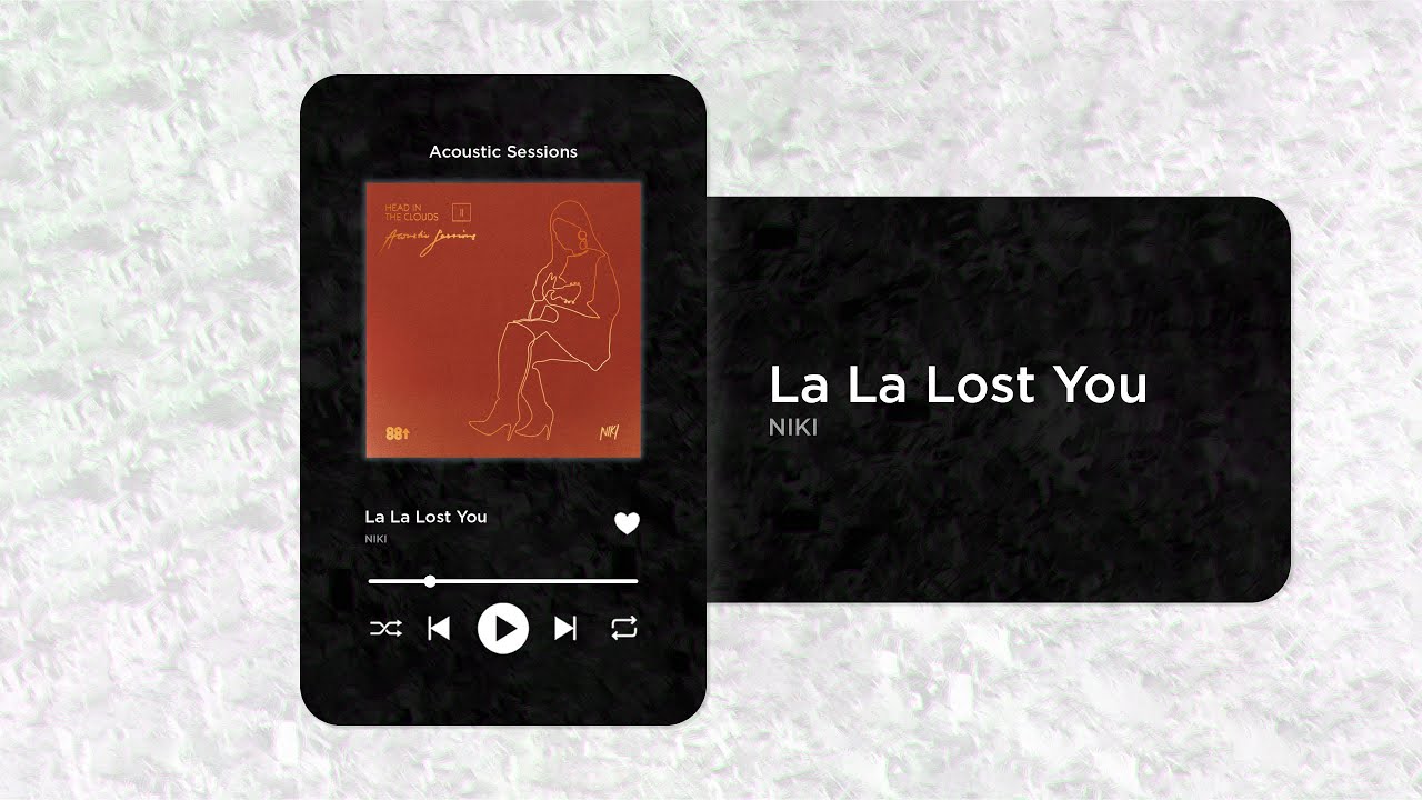 NIKI - La La Lost You - Acoustic Version (Clean Instrumental) [AI]