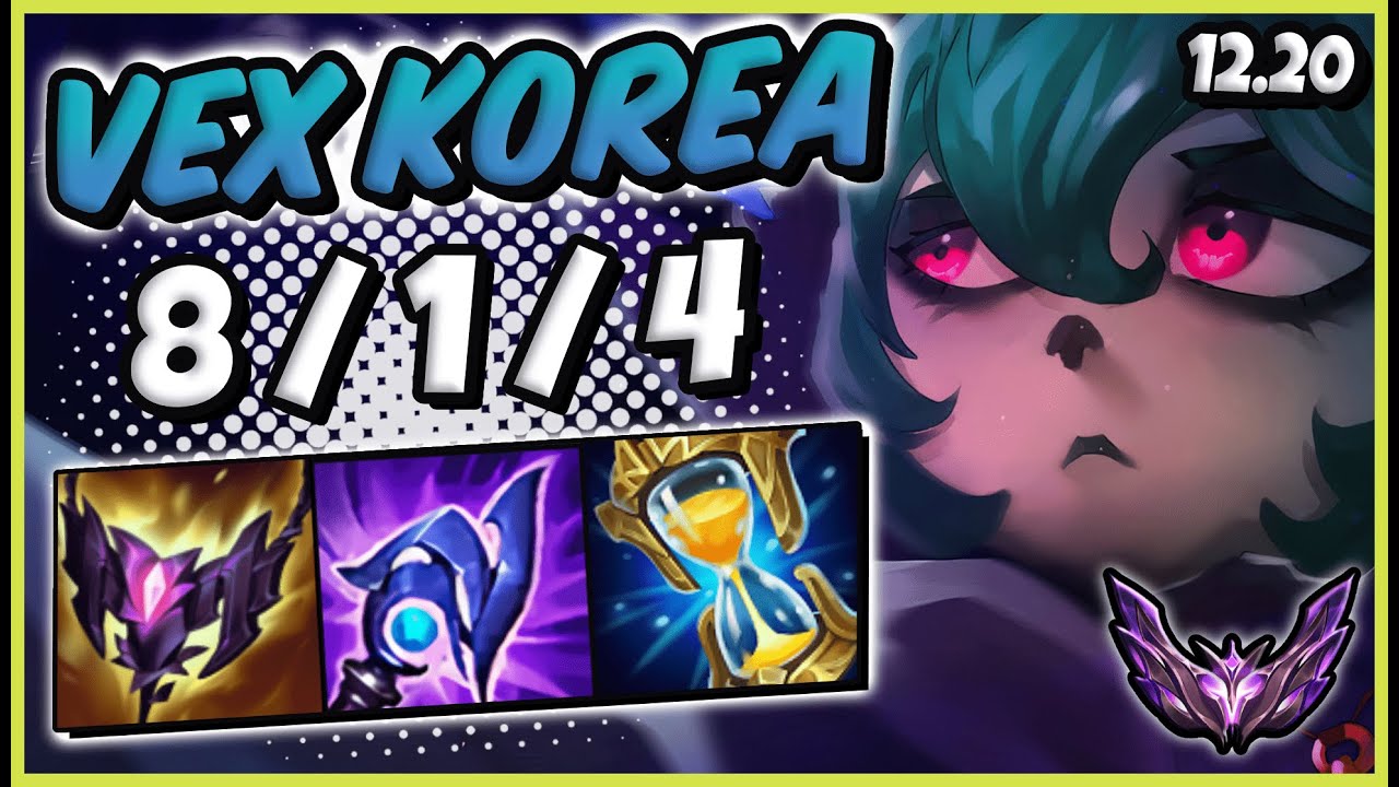 Vex MID vs Viktor | KR Master Patch 12.20 | Season 12 💥