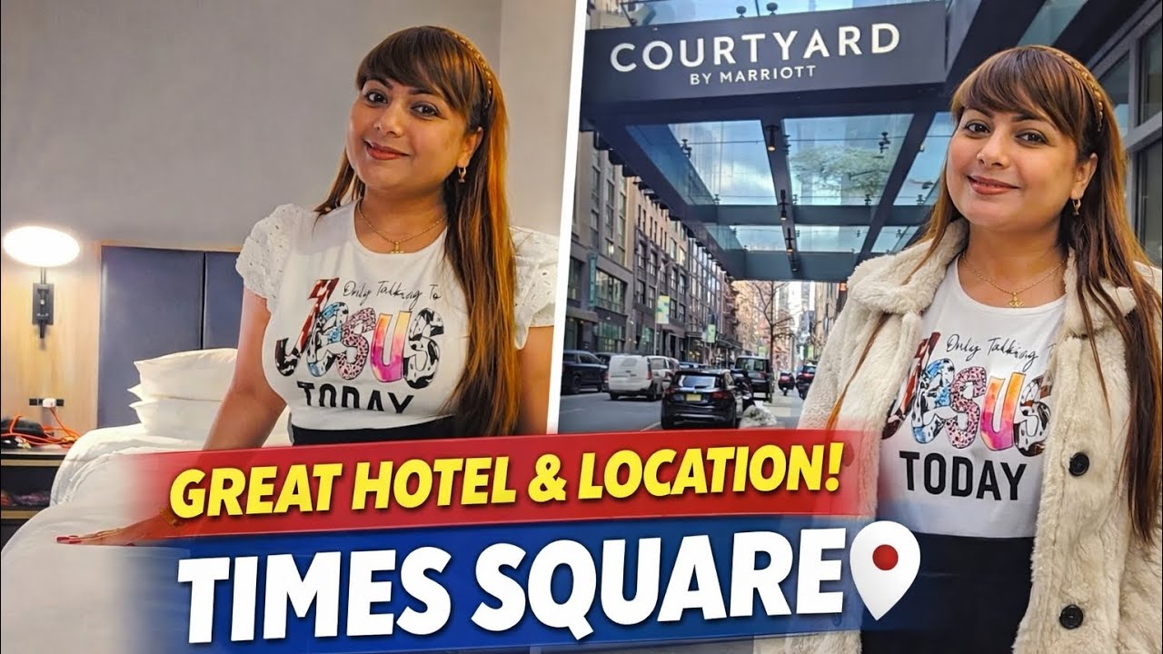 Courtyard By Marriott Great Hotel & Location /  #vlog 