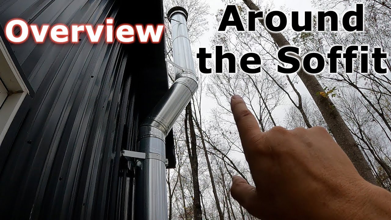 Sealing DuraPlus Chimney SMOKE Through the wall & Parts Overview!