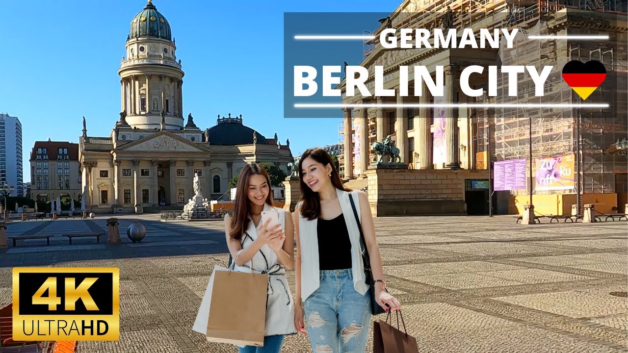 𝑩𝑬𝑹𝑳𝑰𝑵 𝟒𝑲 🇩🇪 - Прогулка по самым известным местам Берлина - Путеводитель по Германии с главами