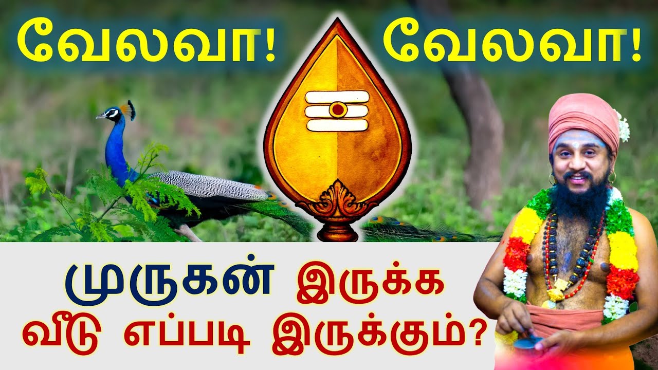 வீடு தேடி வரும் வேலன்! நித்தம் உங்கள் உள்ளத்தில் நடனம் புரியும் வேல்!