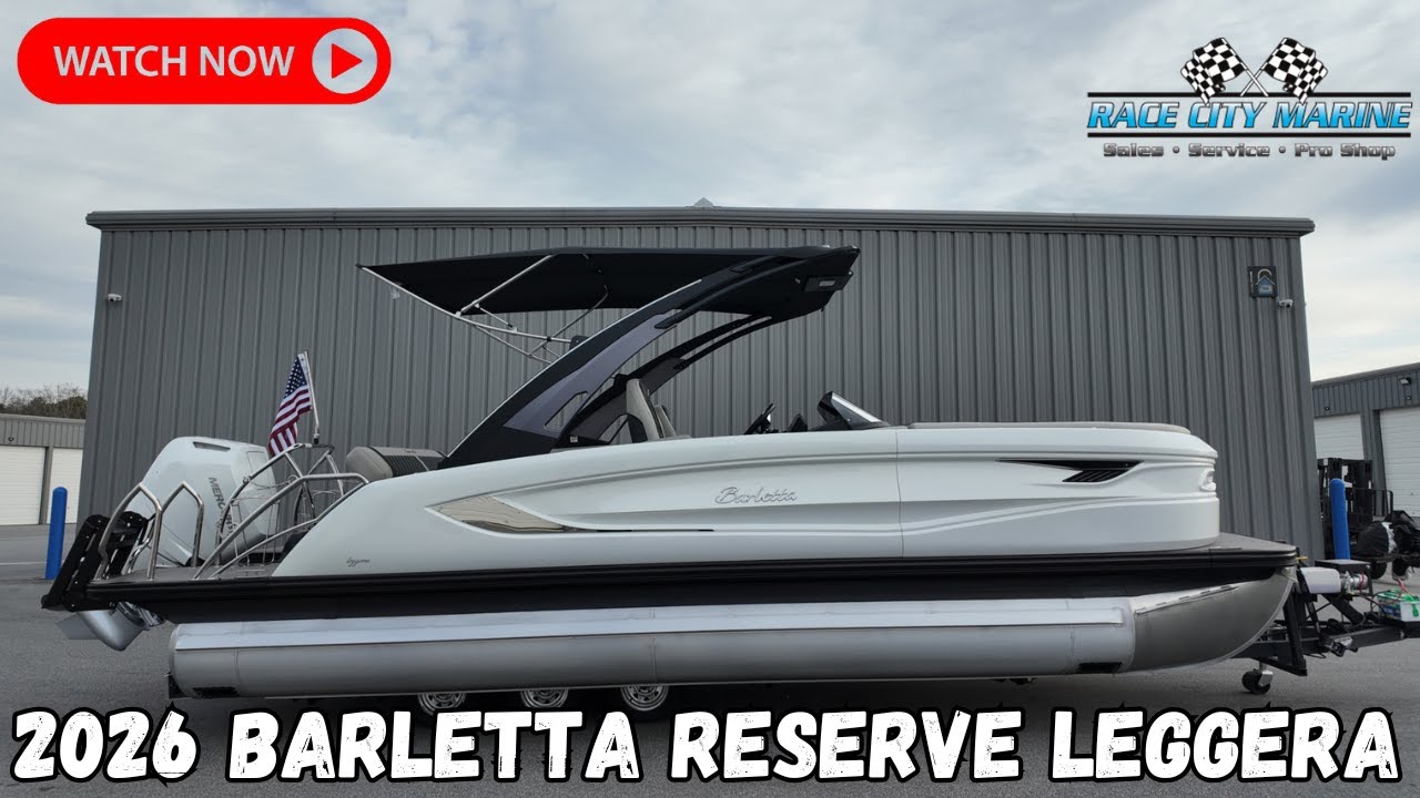 New 2026 Barletta Reserve Leggera R23UCA Boat For Sale In Mooresville, NC: Walkaround and Review