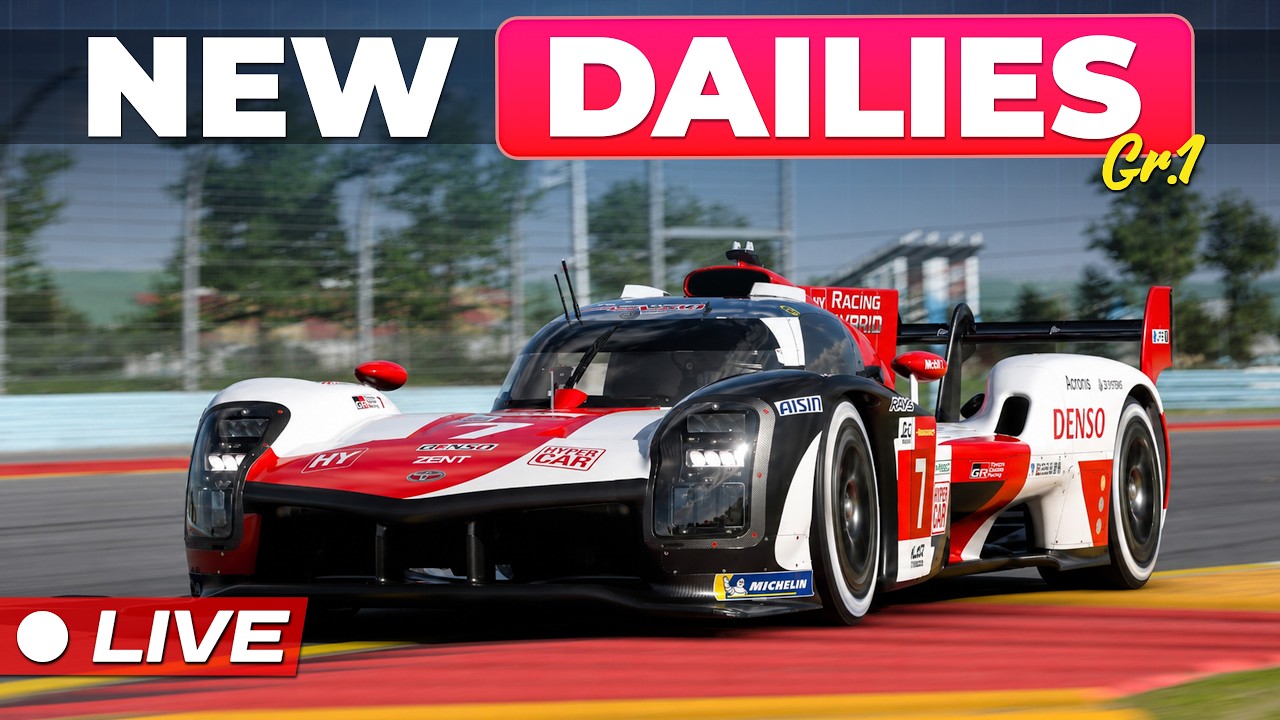 🔴 GT7 | Watkings Glen with Hypercars - New Week Of Daily Racing! (2nd Try) | Live 🔴
