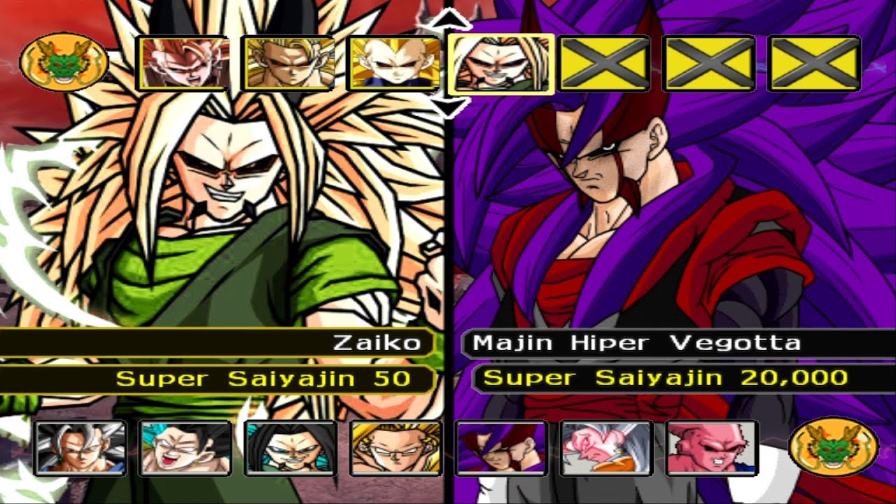 JHKUNO 89 vs MODS MAS CHETADOS 🔥 | ZAIKO SSJ 50 vs MAJIN HIPER VEGOTTA SSJ 20K | DRAGON BALL Z BT3