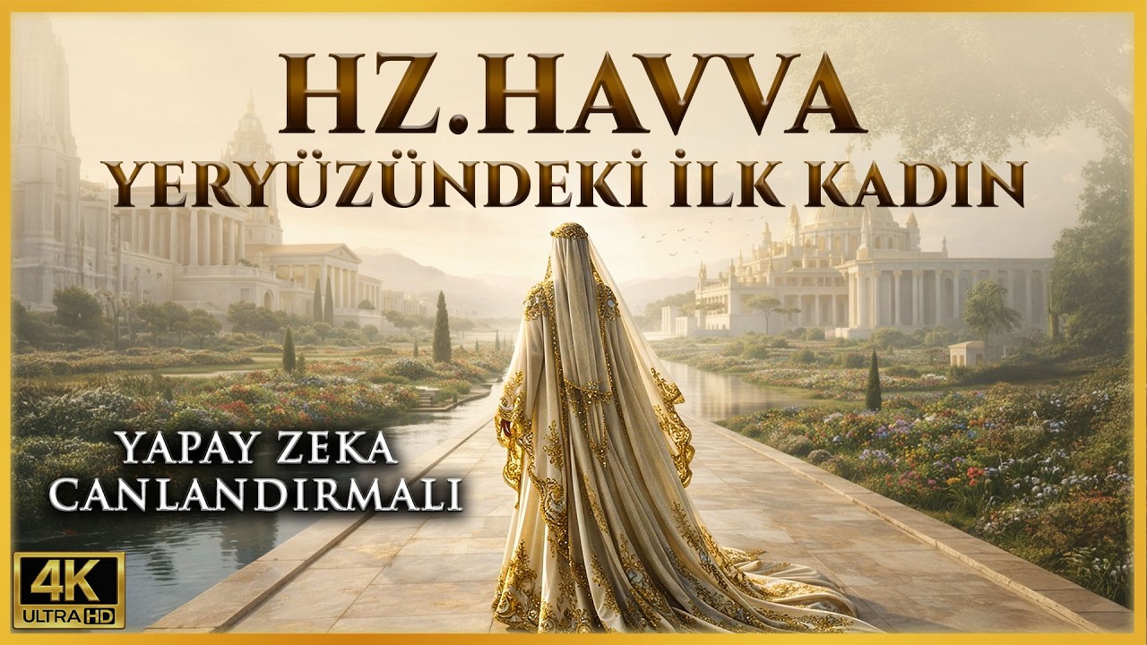 Hz. Havva’nın Hikayesi - Dünyaya Gönderildiği Gün - Yapay Zeka Canlandırmalı - Cennetin Anneleri- B8