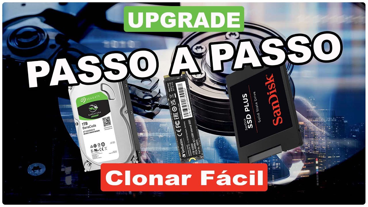 Como CLONAR o Windows HD/SSD para HD/SSD Gratuito Sem Perder Nada Simples e Fácil!! Atualizado 2025