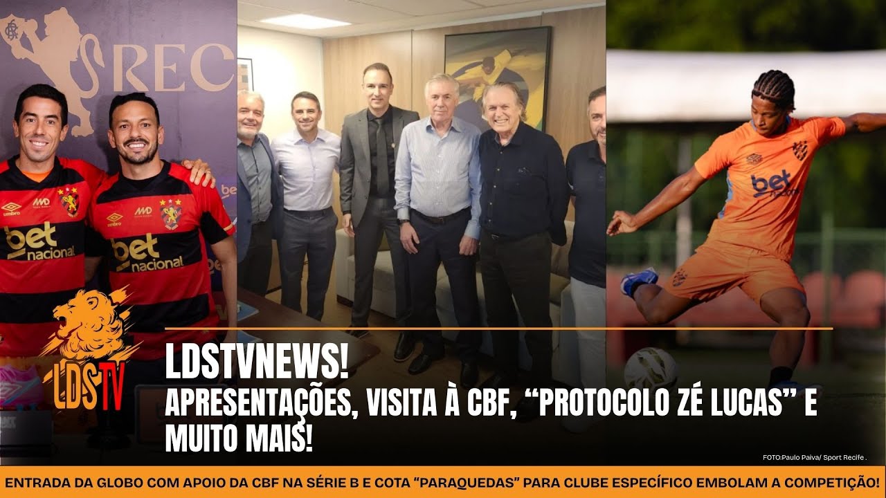 [AO VIVO] LDSTVNEWS - APRESENTAÇÕES, VISITA À CBF, 