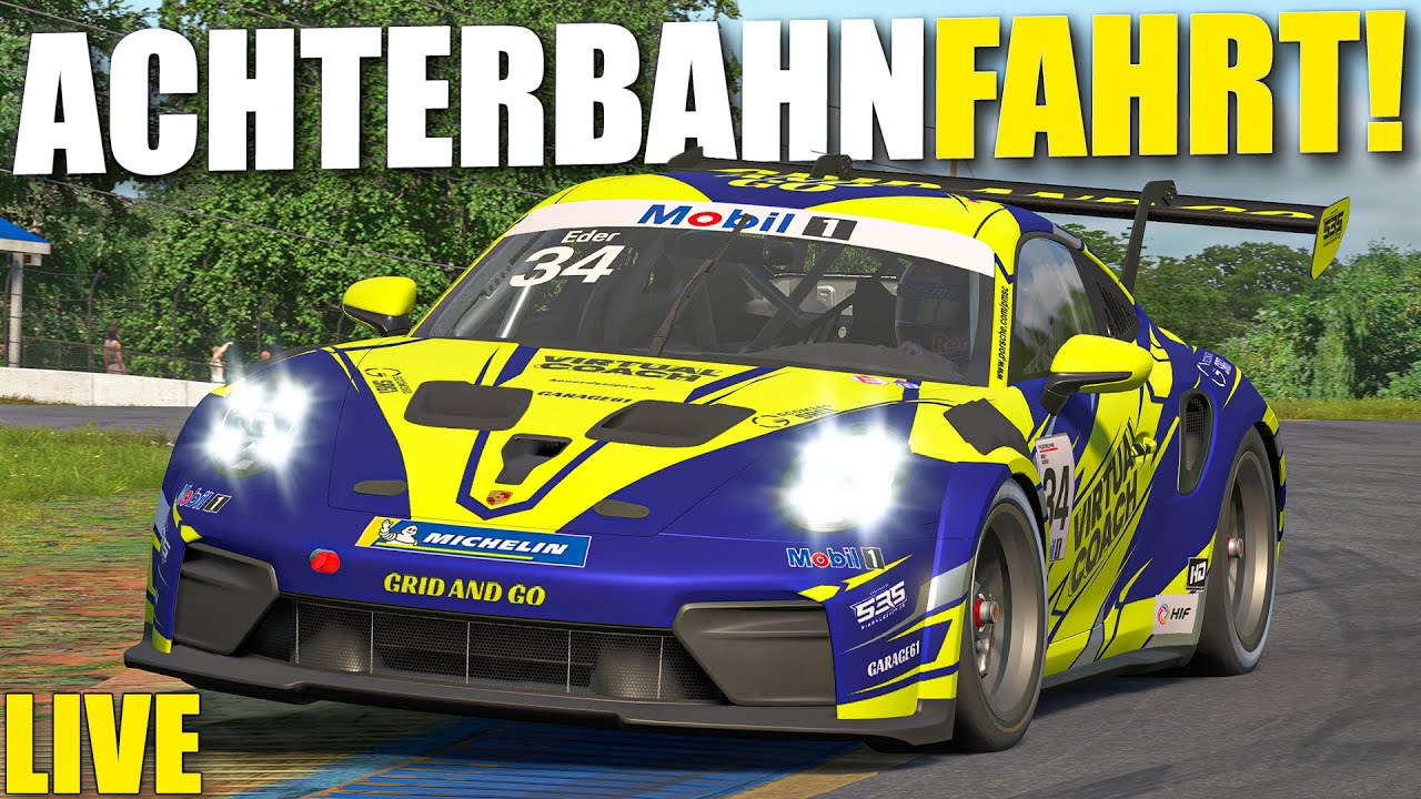 Kann ICH die 9000 IRATING HALTEN? - GIGA SOF´s im PORSCHE CUP AUF ROAD ATLANTA! | Noah Eder LIVE