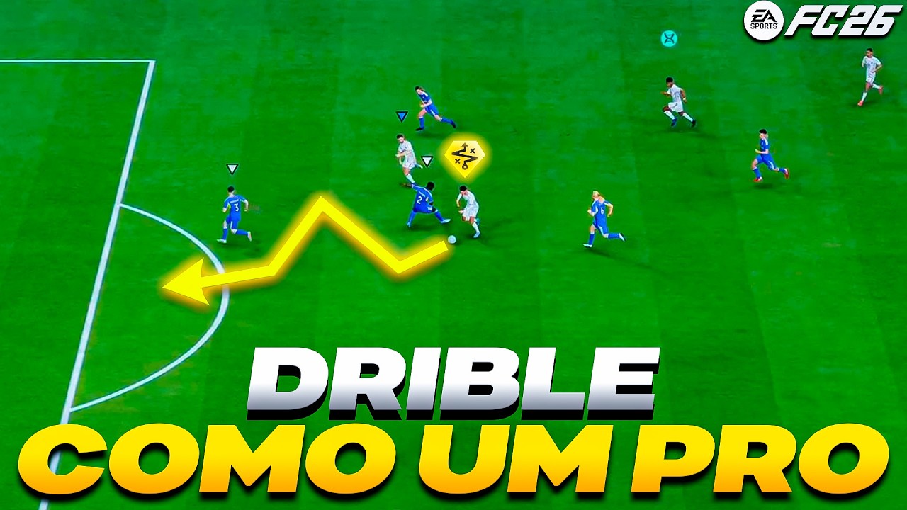 Tenha o melhor CONTROLE de BOLA do jogo⭐ Como DRIBLAR como um PRO no EA FC 26
