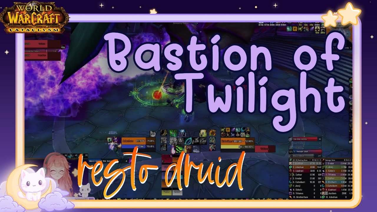 Resto Druid PoV | Bastion of Twilight 2/4 HC | Classic Cataclysm