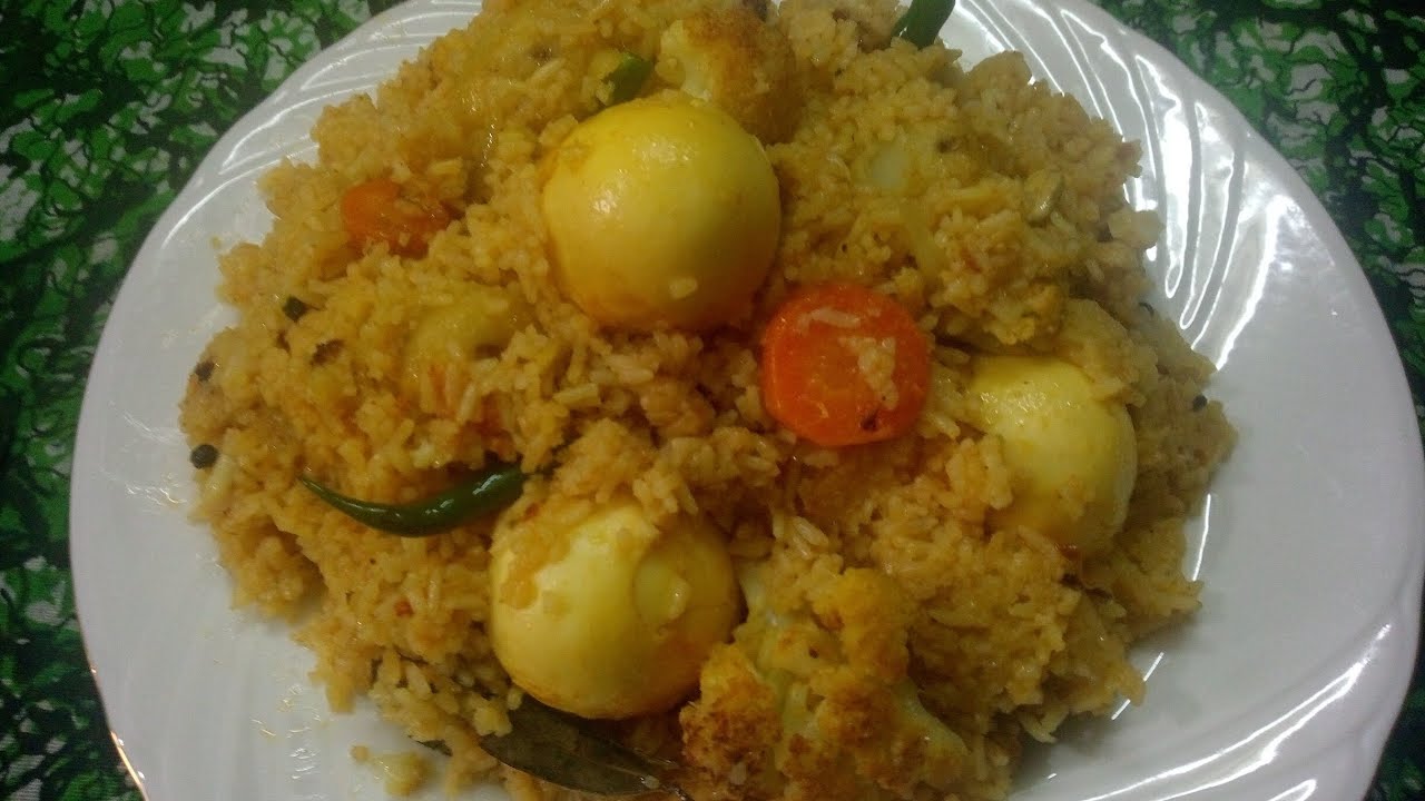 ডিম বিরিয়ানি রেসিপি||EGG VEGETABLE BIRIYANI RECIPE