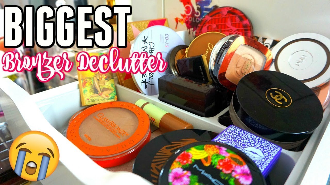 MASSIVE BRONZER DECLUTTER | NO GAMES!!