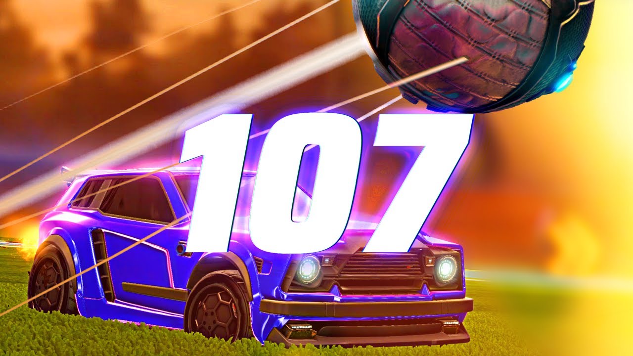ROCKET LEAGUE INSANITY 107 ! (BEST ROCKET LEAGUE CLIPS, SSL COMP CLIPS!)