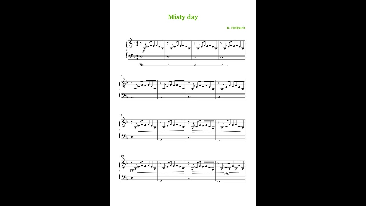 Misty day - D. Hellbach