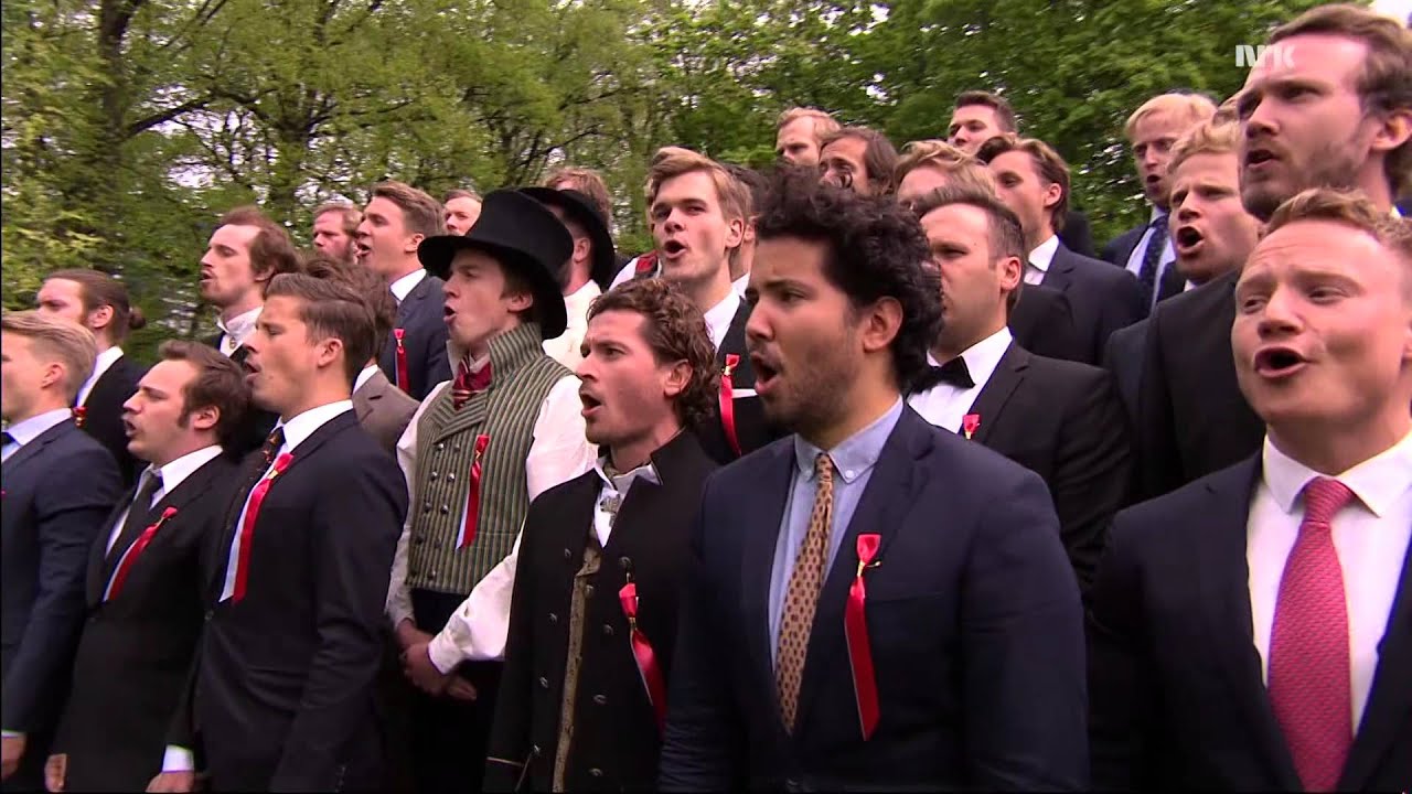 Birkelunden mannskor - Norges Skaal.