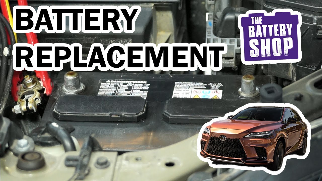 Lexus RX350, RX350L (1999-2022) - New Battery Install