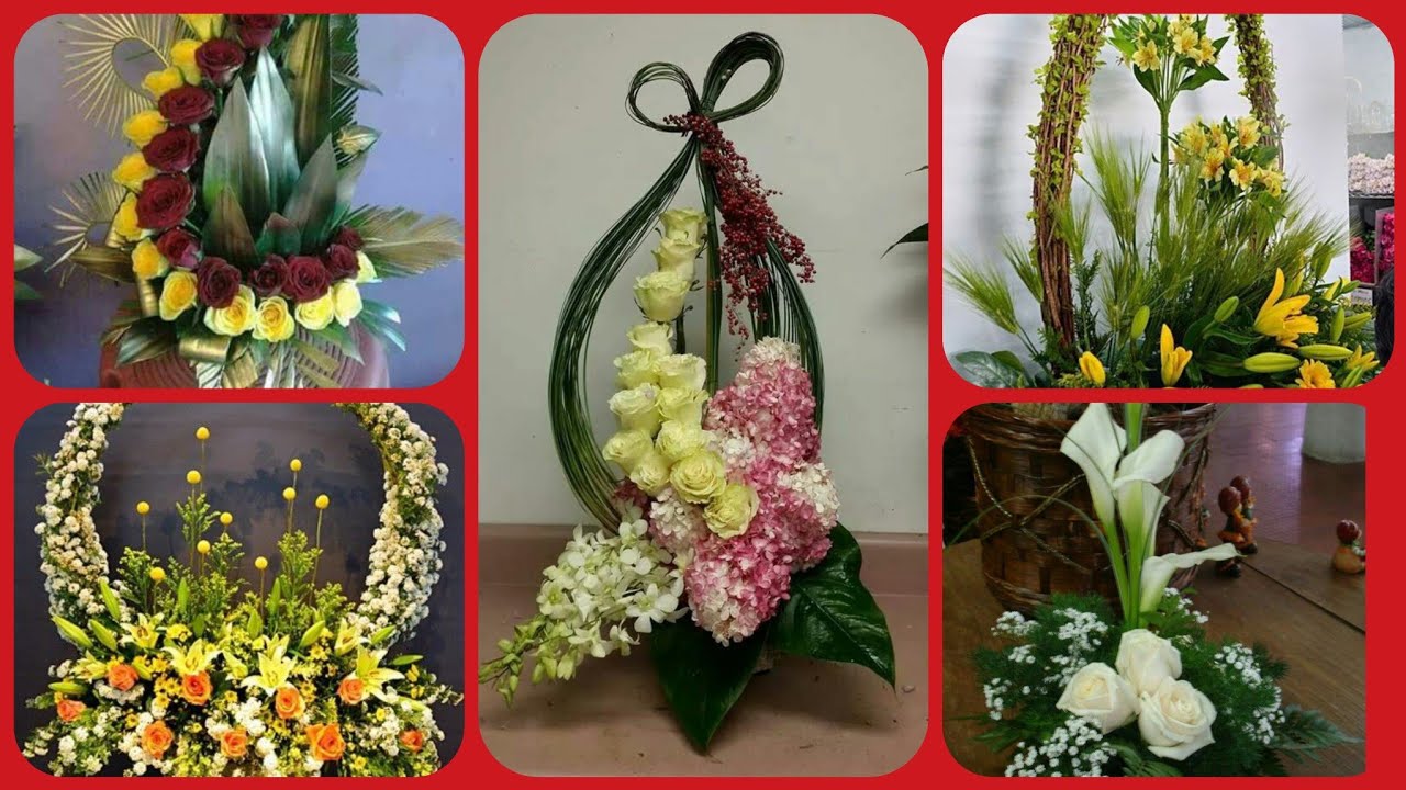 Latest beautiful flower arrangement  collection