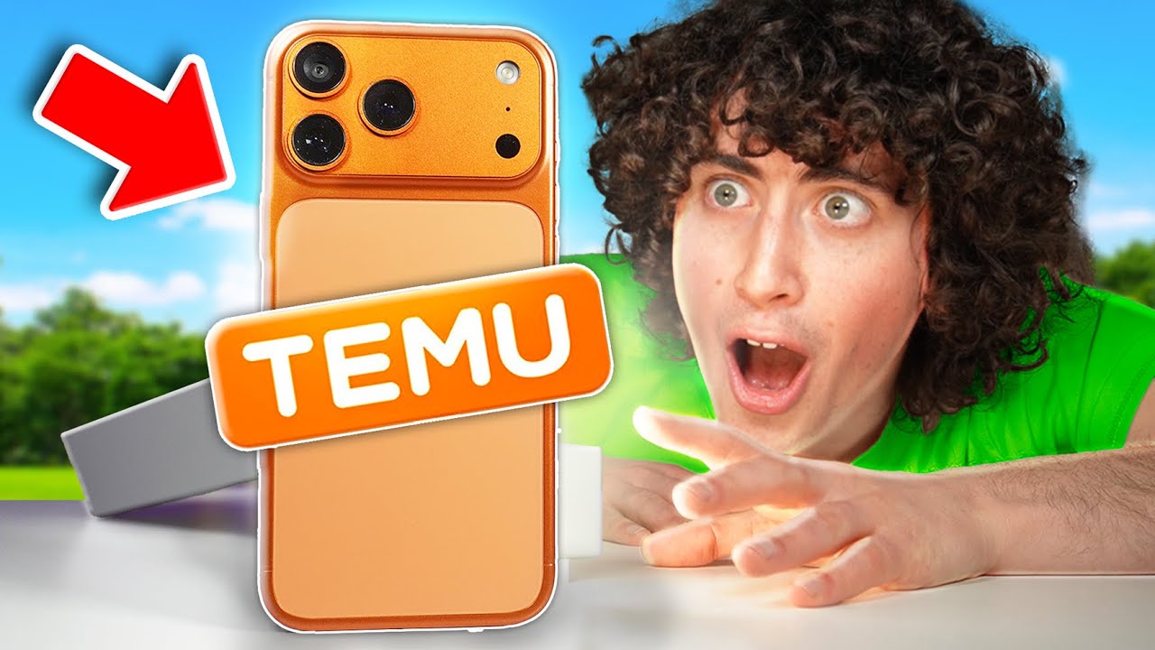 Ho Comprato un IPHONE 17 PRO su TEMU a 100€... *scam*