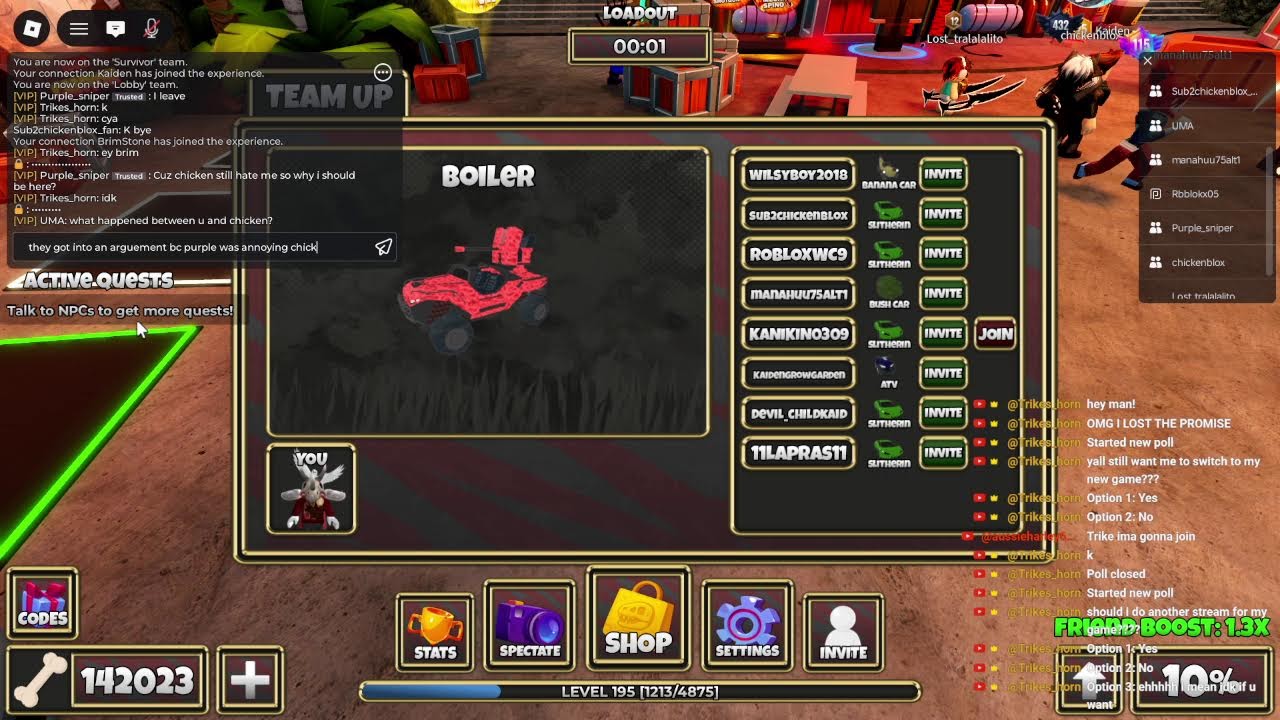 Primal Pursuit TRIKES_HORN & SURVIVORS VS DINOS!!!! (PART 23.      .2/2) (ft:@Brimstone-d3v)