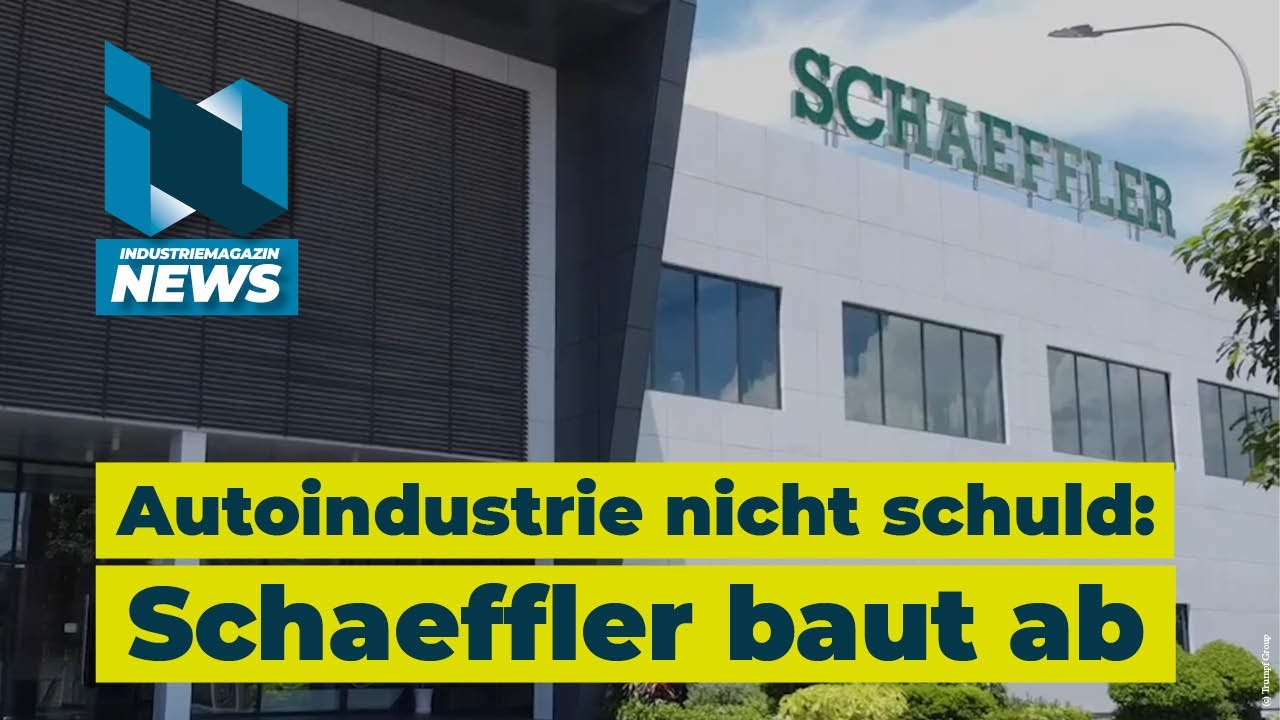 Zulieferer Schaeffler baut 400 Mitarbeiter ab – Warum das nichts mit der Autoindustrie zu tun hat