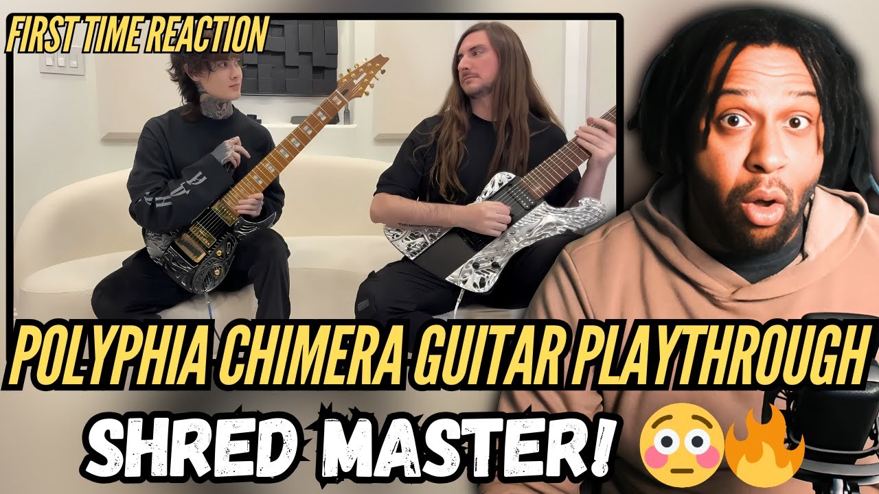 Polyphia – “Chimera” Guitar Playthrough | First Time Reaction! | Insane Technique! 🎸🔥