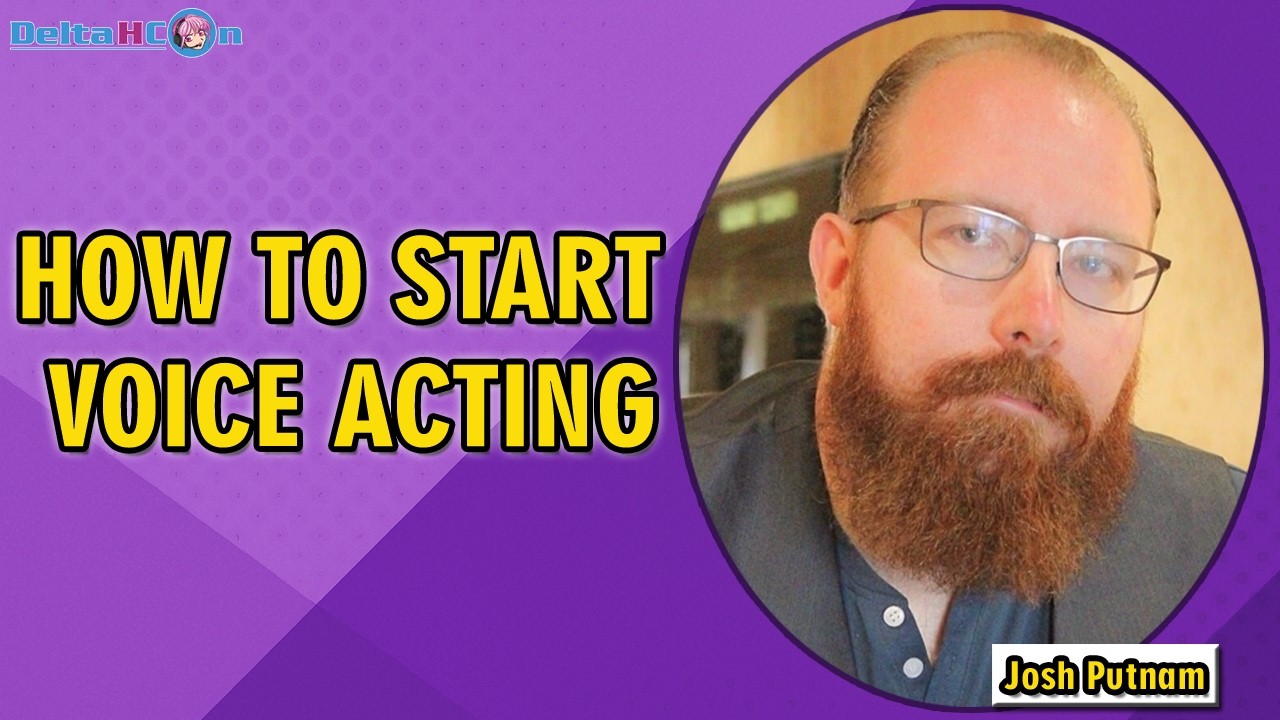 Voice Acting Career Advice | Getting Into Video Games & Anime Dubbing | Delta H Con 2025 Panel