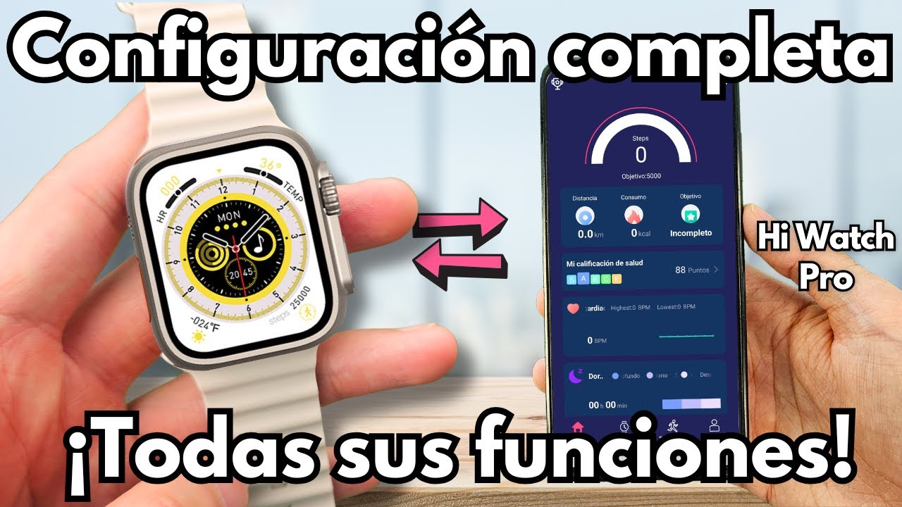 ✅​ ¿Cómo CONFIGURAR el Smartwatch T800 Ultra Correctamente?