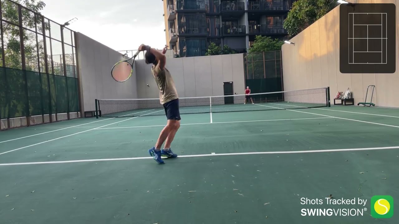 Road to Ambidextrous Tennis #2 – vs Big Serve & Volley (3.5)