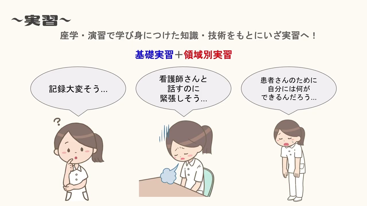 山梨県立大学看護学部キャンパスライフ紹介動画