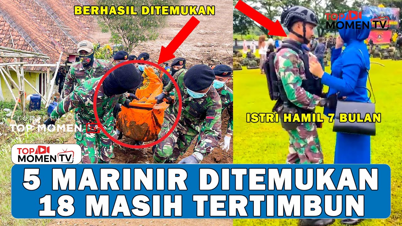 Breaking News Longsor Cisarua: 5 Marinir Ditemukan, 18 Masih Dicari | Update SAR