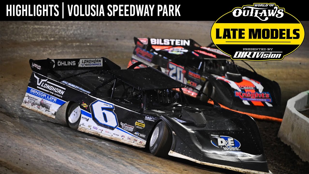 Серия гонок World of Outlaws Late Model | Автодром Volusia Speedway Park | 23 января 2026 г. | ОС...