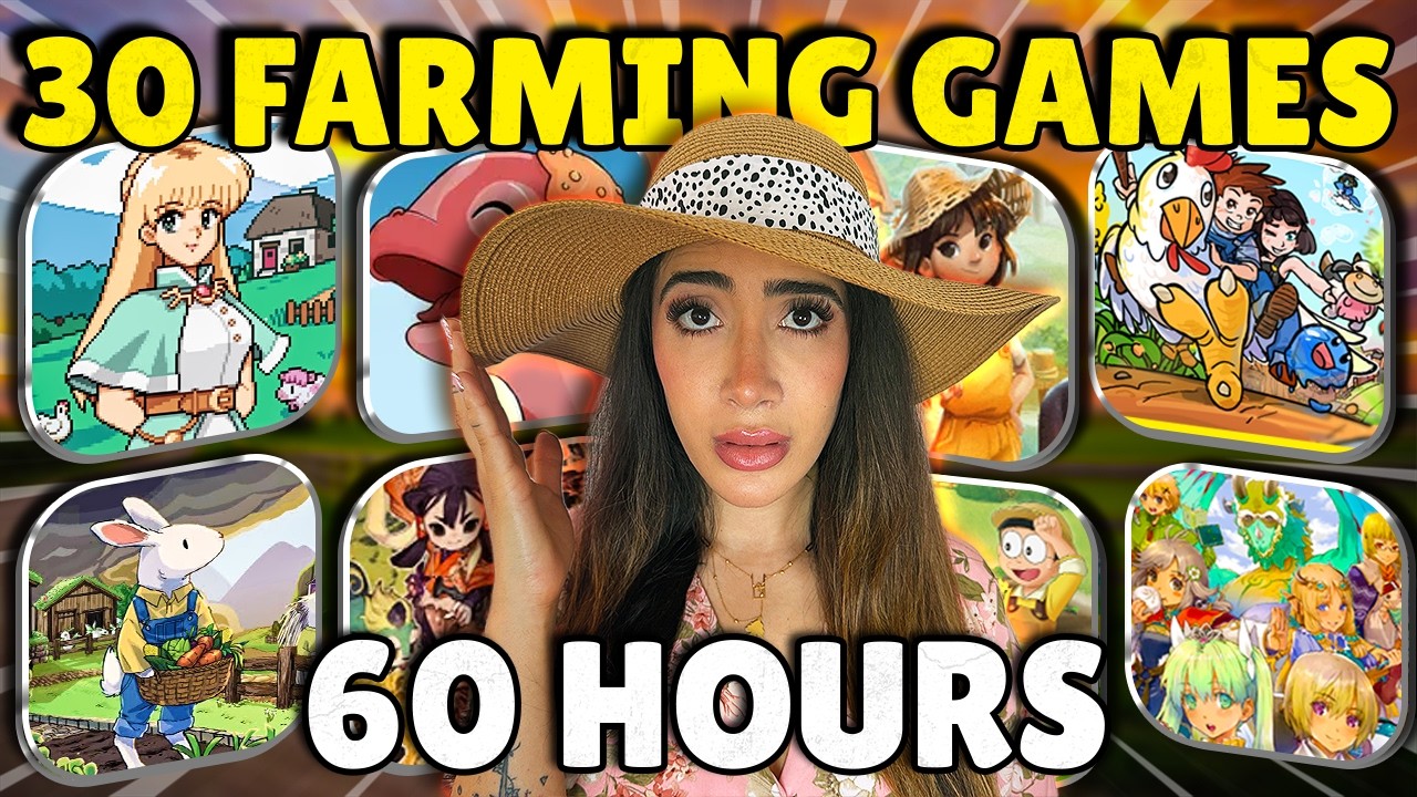 I Played 30 Cozy Farming Games for 2 Hours Each to Find the Best Ones