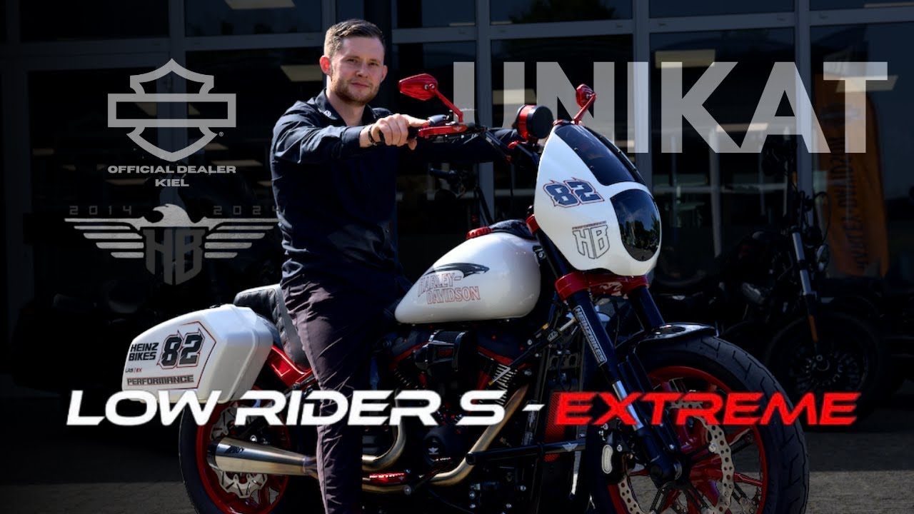 Unikat Low Rider S - Extreme! HeinzBikes/ Harley-Davidson Kiel